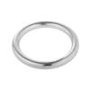 CHATROOM 1pcs Smooth Welded Ring Polished 304 Stainless Steel 40-100mm Dia. O Round Rings for Canoes Marine Shade Sail Boat (Color : Silver, Size : 7mm 40mm) view 1