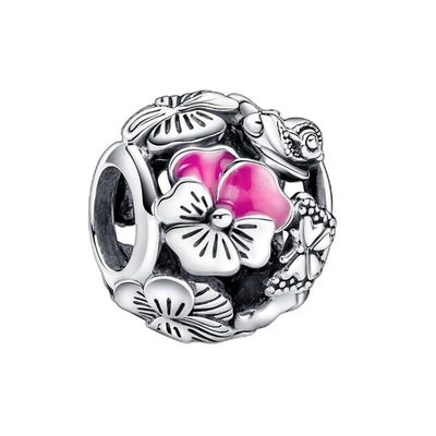 925 Sterling Silver Pendants DIY beads Heritage pendant Charms Pendant Charm Bracelet (Color: B822)