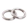 CHATROOM 20-100mm Heavy Duty Welded Round O-Rings Thickness 3 4 5 6 8 10mm Solid Ring Stainless Steel (Color : Silver, Size : M3 x 20mm (4pcs)) view 1