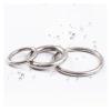 CHATROOM 20-100mm Heavy Duty Welded Round O-Rings Thickness 3 4 5 6 8 10mm Solid Ring Stainless Steel (Color : Silver, Size : M3 x 20mm (4pcs)) view 3