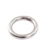 CHATROOM 20-100mm Heavy Duty Welded Round O-Rings Thickness 3 4 5 6 8 10mm Solid Ring Stainless Steel (Color : Silver, Size : M3 x 20mm (4pcs)) view 4