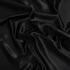 Fynite Black Satin Fabric by The Yard, 44" Wide Soft & Shiny Charmeuse Satin Cloth Fabric for Sewing Bridal Dress, Fashion Crafts, Costumes, Wedding Decorations Draping (10 Yard) view 2