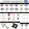 EPINON RC Car Repair Work Stand Repair Tool Set 360 Degree Rotation and 520 Pcs RC Screws Kit and RC Screwdrivers and Screws Pallet for 1/8 1/10 1/12 1/16 1/18 RC Car Crawler Truck Buggy (Black) view 2