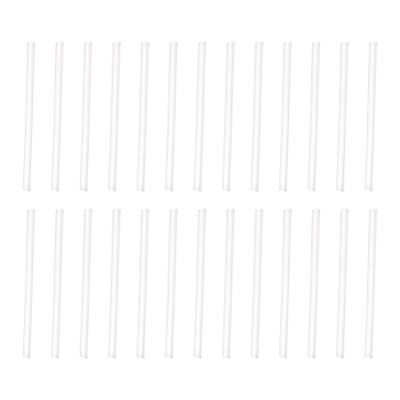 HOODANCOS 50pcs Earring Sleeve Protectors Soft Covers for Ears Transparent Earring Tubes Lightweight Accessories for Women and Girls