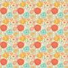 HTV4U Puff Valentine's Day Heat Transfer Vinyl (Retro Floral, 12" x 12" Sheet) - 3D Romance Theme Printed Pattern, Heat Transfer Iron on Vinyl for Love Garments and Clothing view 1