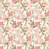HTV4U Puff Valentine's Day Heat Transfer Vinyl (Fancy Flower, 12" x 5 Yards) - 3D Flower Design Printed Pattern, Heat Press Transfer Print for DIY Craft, Shirt Embellishment view 1