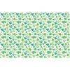 HTV4U Puff Valentine's Day Heat Transfer Vinyl (Green Watercolor Hearts, 18.5" x 3 Yards) - Cute 3D Patterned Print, Heat Press Iron on Poofy Vinyl for Shirts, Garments, Tote Bags view 1