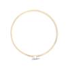 STOBOK 3pcs Circle Embroidery Hoop Cross Stitch Ring Embroidery Stabilizer Hoops Bulk view 3