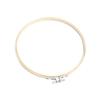 STOBOK 3pcs Circle Embroidery Hoop Cross Stitch Ring Embroidery Stabilizer Hoops Bulk view 4