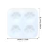yueton 2PCS Mini Cat Claw Dropping Mold Cat Claw Silicone Mold 4 Grids Resin Mold Cat Claw Pendant Mold for Mirror Jewelry DIY Adhesive Jewelry Keychain Pendant view 2