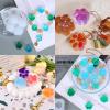 yueton 2PCS Mini Cat Claw Dropping Mold Cat Claw Silicone Mold 4 Grids Resin Mold Cat Claw Pendant Mold for Mirror Jewelry DIY Adhesive Jewelry Keychain Pendant view 4