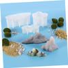 3pcs Mountain Silicone Resin Molds for DIY Crafts Epoxy Casting Decorative Ornaments Easy Demold with Smooth Interior for Coasters and Unique view 4