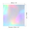 PATIKIL 12"x12" Holographic Cardstock, 20 Pack Metallic Iridescent Mirror Paper Foil Board Reflective Sheets for Scrapbook Poster DIY Craft, Style 1 view 2