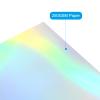 PATIKIL 12"x12" Holographic Cardstock, 20 Pack Metallic Iridescent Mirror Paper Foil Board Reflective Sheets for Scrapbook Poster DIY Craft, Style 1 view 4