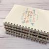 Swaygirls Bible study notebook | With God all things are possible | Prayer journal | Christian spiral notebook | Bible journal | Faith notebooks | Soft cover wire notebooks & journals view 3