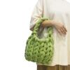 250g Super Chunky Yarn Washable Hand Knitting Yarn Blanket Yarn Cotton Tube Yarn Merino Wool Arm Woven Giant Thread (Color : 29) view 3