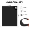 50 Pack Black Cardstock 8.5 x 11, Goefun 65lb Card Stock Printer Paper for Halloween, Scrapbooking, Crafts, Invitations, DIY Cards view 2