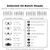 BTG 24 In 1 DJI Avata Mavic 3 Mini 3 4 Pro Mavic Air 3S Air 3 Repair Tool Kit Screwdriver Set for DJI Drone RC Car Boat Quadcopter Helicopter Multirotors Models Repair Tool Kit view 3