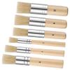 STOBOK 6pcs Portable Wear-Resistant Watercolor Brushes for Professional and Beginner Artists Lightweight and Easy to Grip for Acrylic Oil and Gouache Painting view 1