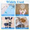 Anezus White Nylon String for Bracelets, 0.8mm Nylon Thread Braided Nylon Cord Wind Chime Outdoor Twine String for Beading, Necklaces, Blinds, DIY Craft, Jewelry Making view 4