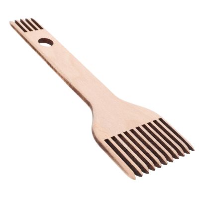 NUOBESTY Comb Double-Ended Weaving Tool for Crafts Versatile Tapestry Weaving Comb Smooth Design for Hand-Knitting Sweaters Scarves and Hats