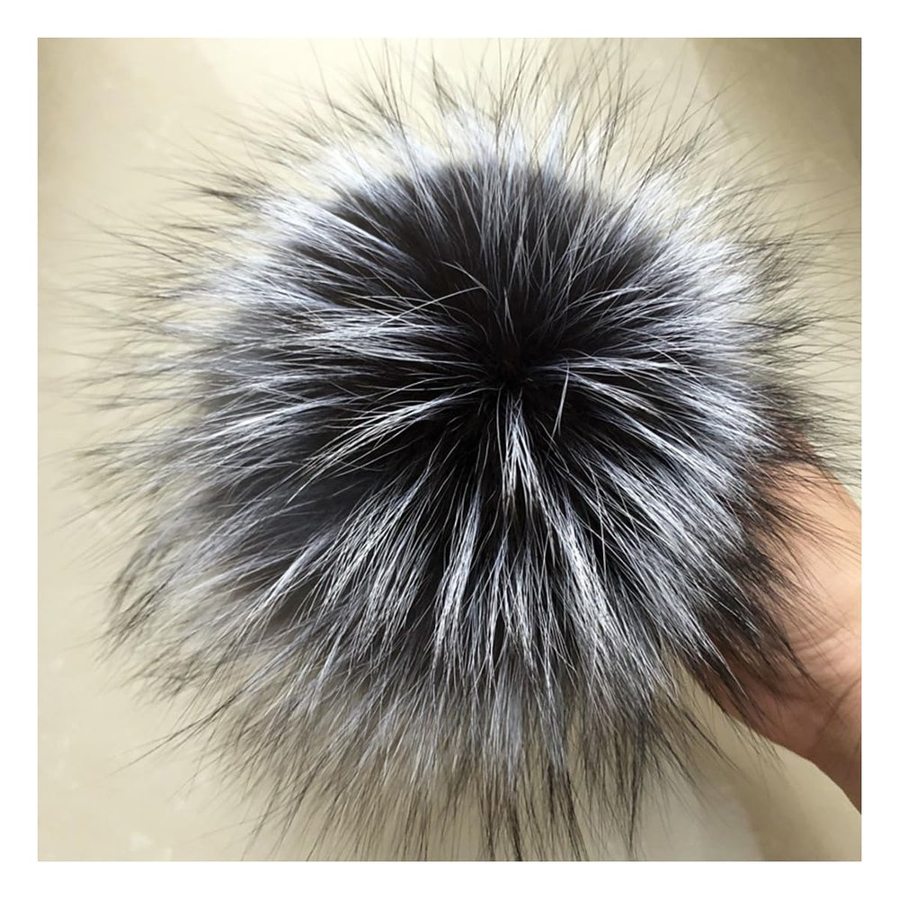 Gumney 5.91 inch Faux Fur Pom Pom, Fluffy Pom Pom Ball Plush Pompom for Hat Scarves Gloves Bags Accessories,15