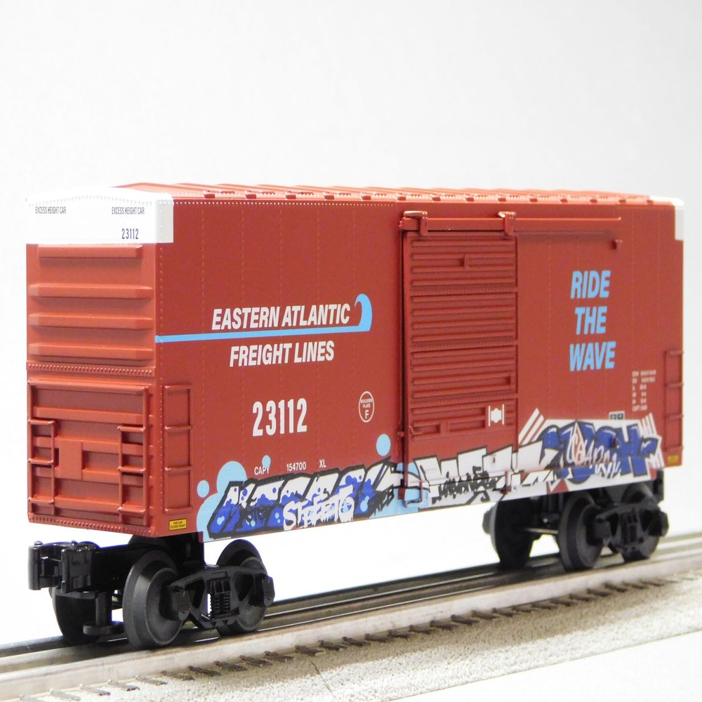 Lionel Graffiti HI-Cube BOXCAR Eastern Atlantic Freight Lines 2223110-B