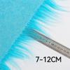 homeemoh Faux Fur Fabric 19.68 Inch x 19.68 Inch Soft Plush Fluffy Craft Fabric Shaggy Fake Fur Fuzzy Fabric for Sewing Cloth DIY Crafts (Light Orange) view 2