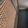 16"Width x 6.6Ft Cane Rattan Webbing Roll Natural Rattan Caning Material Woven Open Mesh Cane for Cabinet,Chair,Furniture for Caning Projects view 4