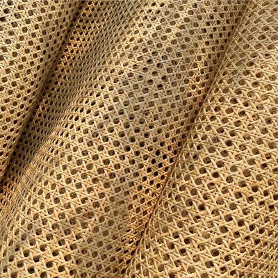 Cane Rattan Webbing Roll,19.7"Width x 23Ft for Caning Projects,Natural Rattan Material Roll Net Woven Open Mesh Cane, Suitable for Caning Material DIY Supplies