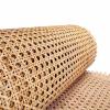 Cane Rattan Webbing Roll,19.7"Width x 9.8Ft for Caning Projects,Natural Rattan Material Roll Net Woven Open Mesh Cane, Suitable for Caning Material DIY Supplies view 1