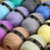 150g Silk Cotton Thread Lace Thread Soft Summer Thread Cotton Hand Woven DIY Half Sleeve Hat Scarves Sweater (Color : 35) view 2