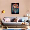 Gabbana Diamond Painting Fantasy Flower DIY Full Circle Diamond Art Adult Handmade Cross Stitch Kit, Dream Catcher Diamond Art Bedroom Wall Decor 20x30 Inch view 3