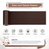 KING MOUNTAIN Leather Repair Patch,4 x 63 Inches self Adhesive Leather Repair Tape for Damaged Leather Furniture, Sofa Seating,Car Seats, Leather GoodsCoffee Brown view 2