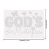SUPERDANT God's Masterpiece Iron on Rhinestones for Clothes Butterfly Crystal Heat Transfer Stickers Iron on Decals Rhinestone Patches for Man Woman T-Shirt Clothing Hoodie Jackets DIY Art Craft Gifts view 2