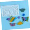 NUOBESTY Craft Making Molds Butterfly Pendant Craft Silicone Mold for DIY Decorations view 2