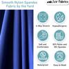 Ice Fabrics Nylon Spandex Fabric by The Yard - 60" Wide Spandex Swimwear Fabric - 4 Way Stretch for Active Wear, Yoga Pants, Swimsuits and Table Cloths - Silver - 8 Yards view 3