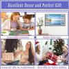 Window Sea Diamond Painting Kits for Adults, 5D Diamond Art Kits for Adults, DIY Round Full Drill Paintings with Diamonds, Paint by Number Gem Art Crafts for Home Fall Wall Decor(42.8x24in)-4i view 4