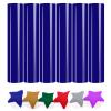 HTVSTD Dark Blue 3D Puff Vinyl Heat Transfer -12"* x 10" 6pcs 3D Puffy HTV Iron On Vinyl HTV Puffy Heat Transfer Vinyl for T-Shirts Puff view 1