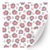 HTV4U Puff Christmas Patterned Heat Transfer Vinyl (Flower Snowflake, 20" x 5 Yards) - 3D Patterned Printed, DIY Craft, Iron on Vinyl for Shirts, 3D Puffy Heat view 1