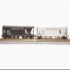 Broadway Limited 7259 H32 Covered Hopper, C&O, Variety 2-Pack, N Scale (Fantasy Paint Scheme) view 2