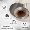 Craft Embossing Foil Aluminum Roll : Extra Thick Aluminum Foil Heavy Duty for Craft,Aluminum Foil Sheets for Painting and Embossing,Craft Embossing Foil,18"W,314"L,100 um Thick (100um Thickness) view 2