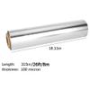 Craft Embossing Foil Aluminum Roll : Extra Thick Aluminum Foil Heavy Duty for Craft,Aluminum Foil Sheets for Painting and Embossing,Craft Embossing Foil,18"W,314"L,100 um Thick (100um Thickness) view 3