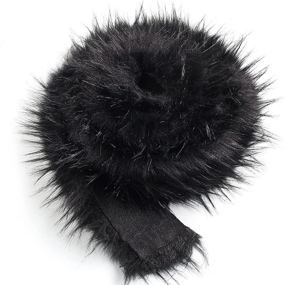 Faux Fur Ribbon Trim Fabric Roll Ribbon Soft and Fluffy DIY Craft Costume Seat Cushion Pad Decoration