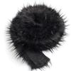 Faux Fur Ribbon Trim Fabric Roll Ribbon Soft and Fluffy DIY Craft Costume Seat Cushion Pad Decoration view 1