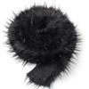 Faux Fur Ribbon Trim Fabric Roll Ribbon Soft and Fluffy DIY Craft Costume Seat Cushion Pad Decoration view 2
