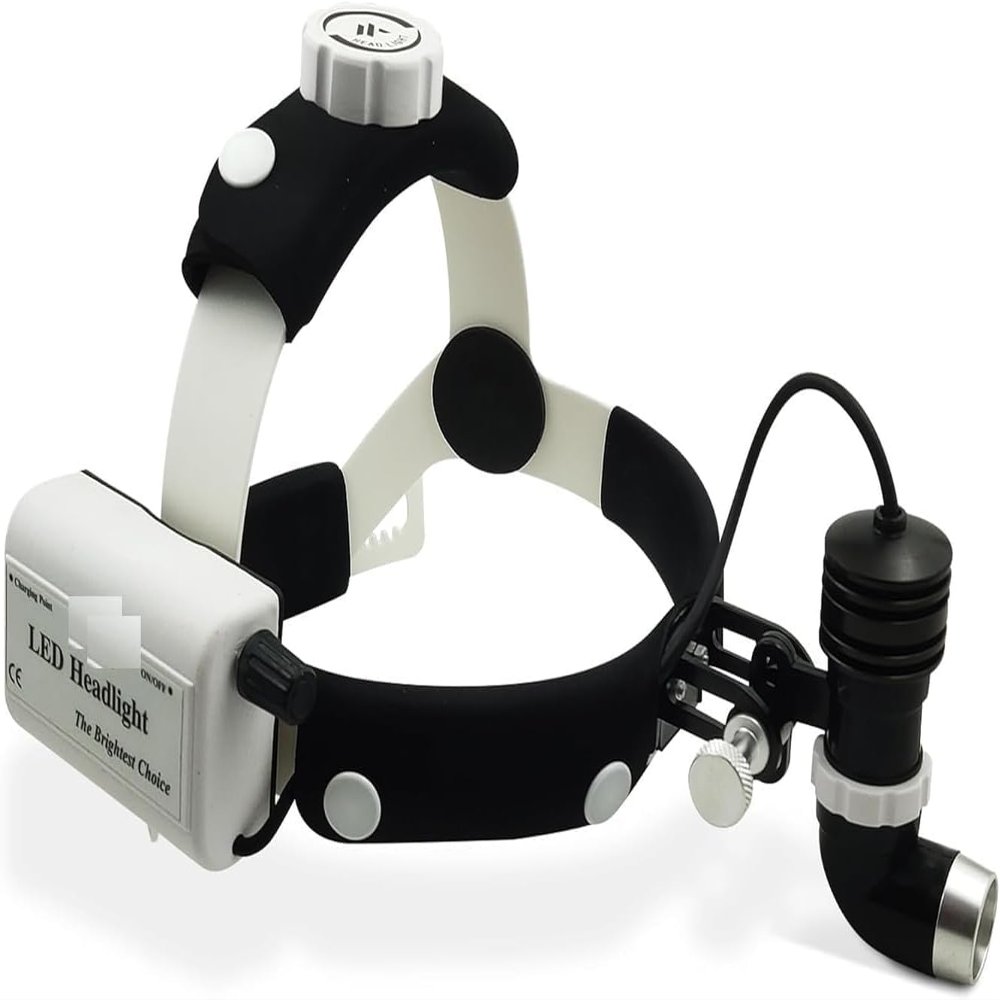 KASHSURG 10 W Led Dental Head Light for Doctor & Surgeon Good Spot with High Illumination System Surgical Headlight Headlamp