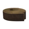 ELW 5-6 oz (2-2.4mm) Nappa Oil tanned & Waxy Finish Leather Belt Grade Straps | Size: 1.75"x60" (4.5x152cm) | Lead Color | Full Grain Craftsman A/B Grade Natural Cowhide, DIY, Crafting, Strips view 1