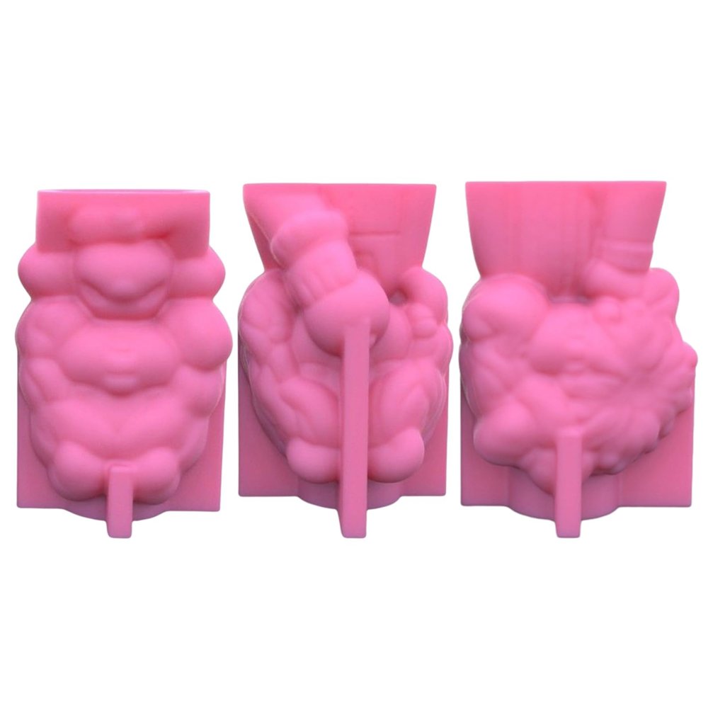 atcdfuw 3Pcs Sunflower Girl Resin Mold Cute Girl Concrete Casting Mould Handmade Epoxy Resin Silicone Mould Pen Holder Molds DIY