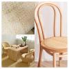 Cane Rattan Webbing Roll Natural Rattan 16"Width x 9.8Ft Caning Material Woven Rattan Sheet for Cabinet,Chair,Furniture for Caning Projects view 2